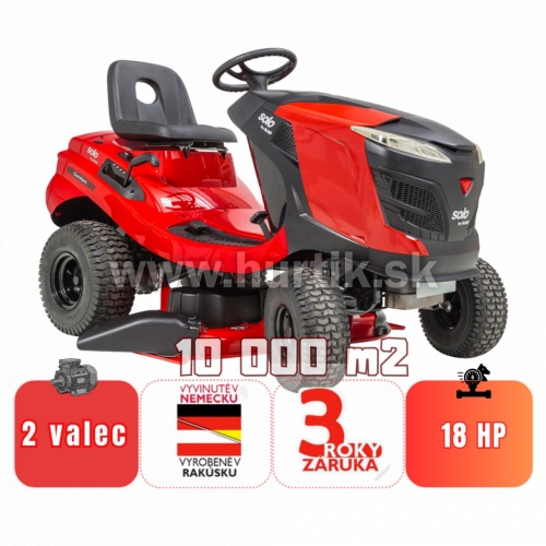 Traktor trávny s bočným vyhadzovaním T 18-111.4 HDS-A V2 Comfort, záber 110cm, AL-KO PRO 600 V2 / 18HP - 2 valec